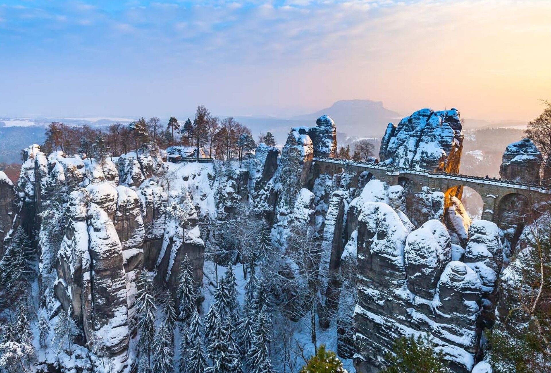 Winter Hiking Tour from Prague