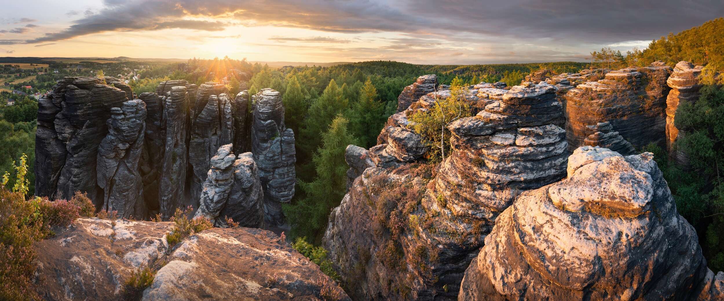 tisa rocks in Bohemian Switzerland